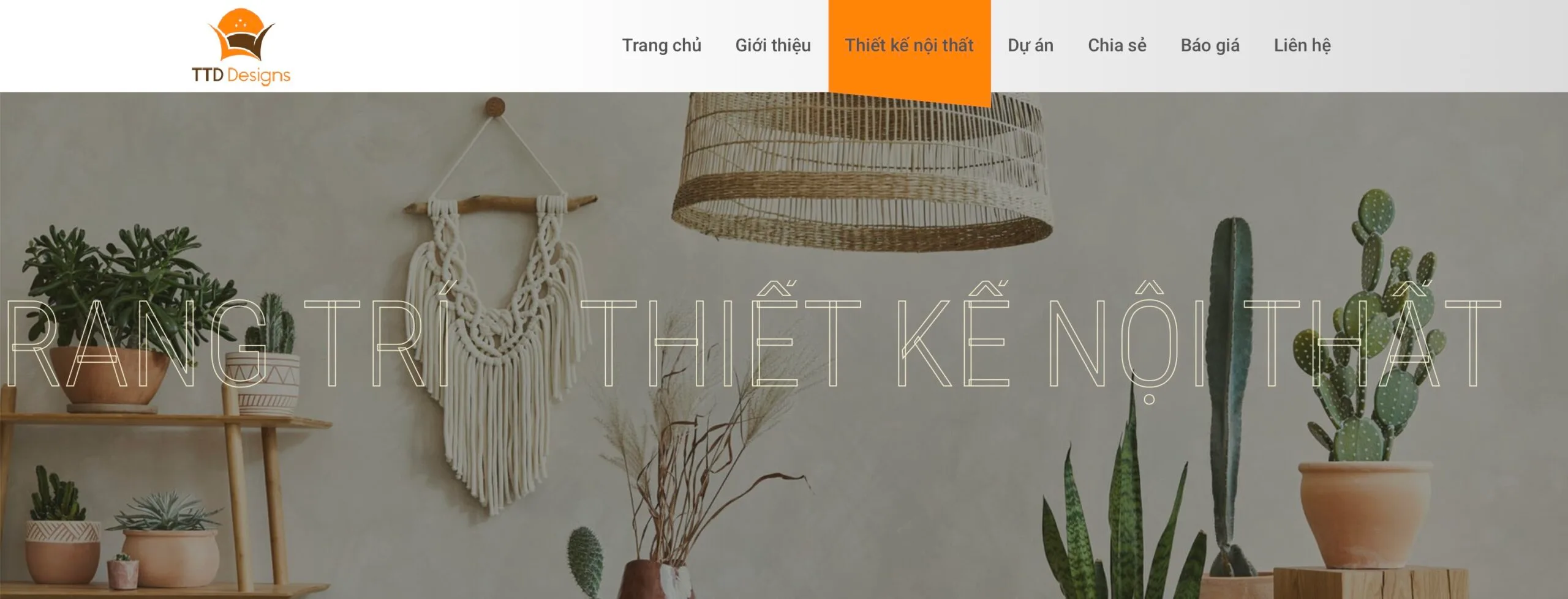 Font chữ được phá cách theo dạng kiến trúc